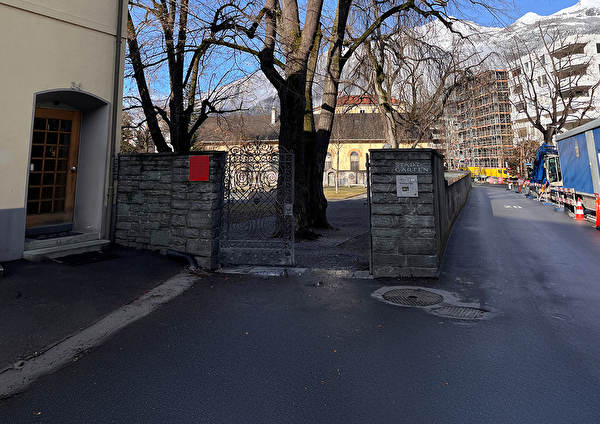 Eingang zum Stadtpark