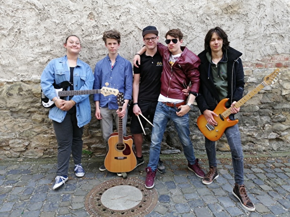 Van Hessen sind fünf Musiker aus Bad Homburg