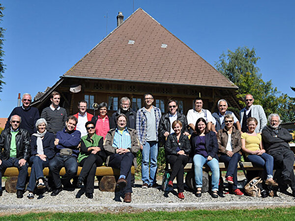 Gruppenbild im Emmental.