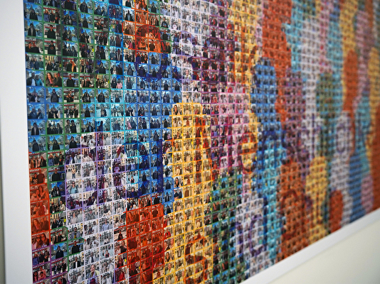 Mosaik der Menschlichkeit Rathaushalle Chur