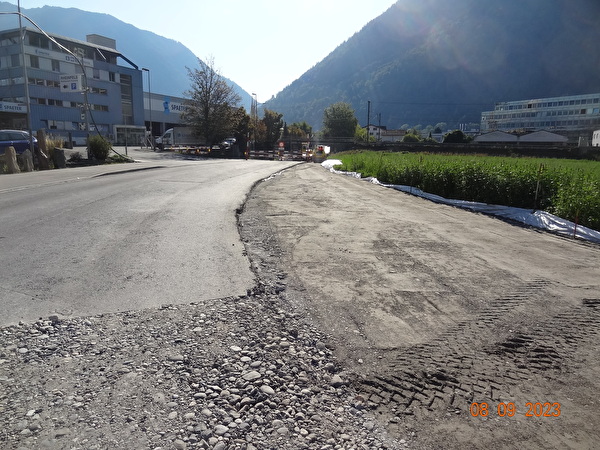 Baustelle Raschärenstrasse