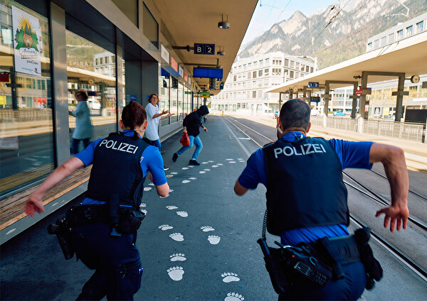 Mehr als nur ein Job - Kampagne Stadtpolizei Chur