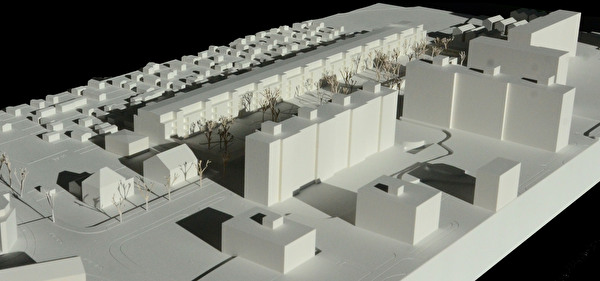Modell Richtprojekt Austrasse