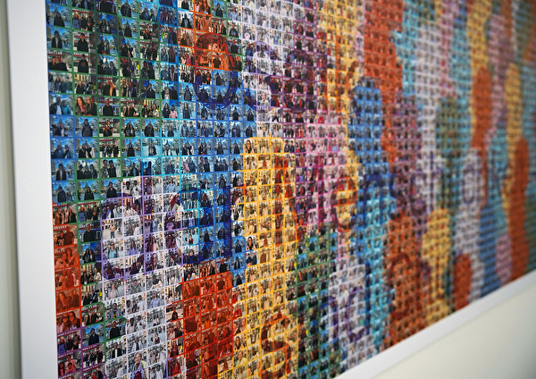 Mosaik der Menschlichkeit Rathaushalle Chur