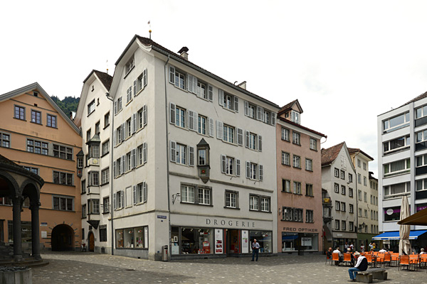 Das Haus Reydt am Martinsplatz. 