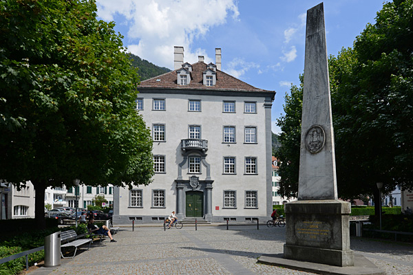 Stadtpalais, Sitz der Bündner Regierung am Regierungsplatz.