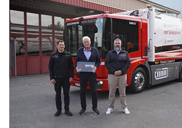 E-Kehrichtfahrzeug
