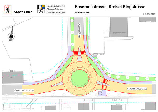 Situation Kasernenstrasse