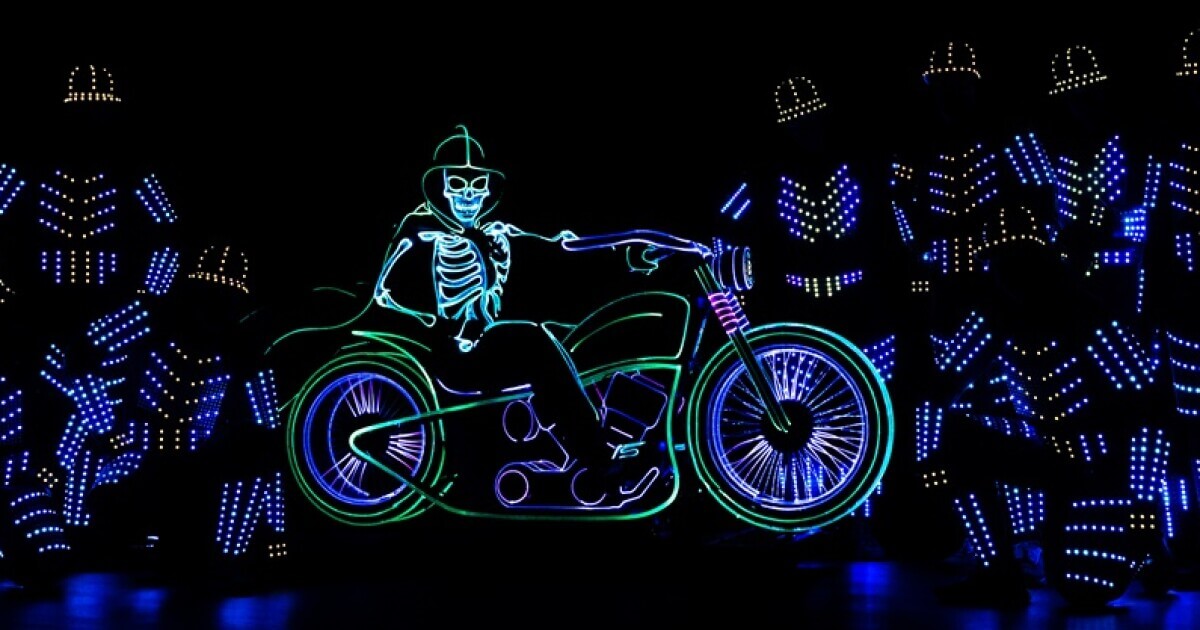 LED-Show Blackouts