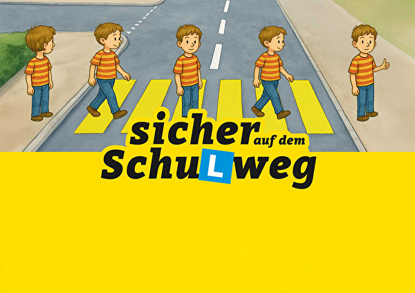 Sicher auf dem Schulweg – Präventionskampagne Stadtpolizei Chur