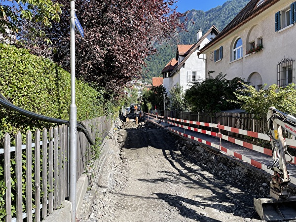 Baustelle Stampagarten