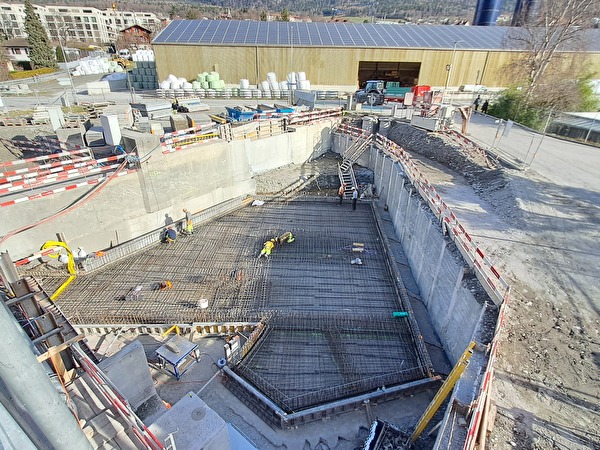 Baustelle Einlaufbauwerk ARA