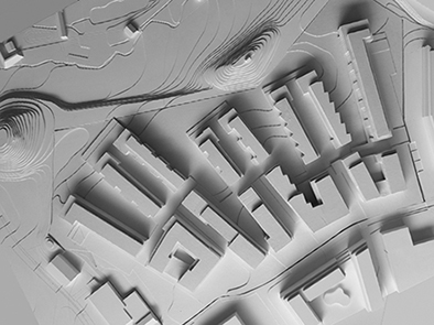 Modellfoto Richtprojekt QP Kleinbruggen