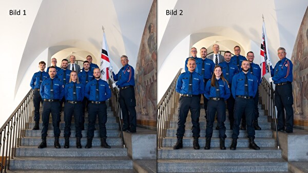 Inpflichtnahme / Vereidigung von Polizistinnen und Polizisten der  Stadtpolizei Chur