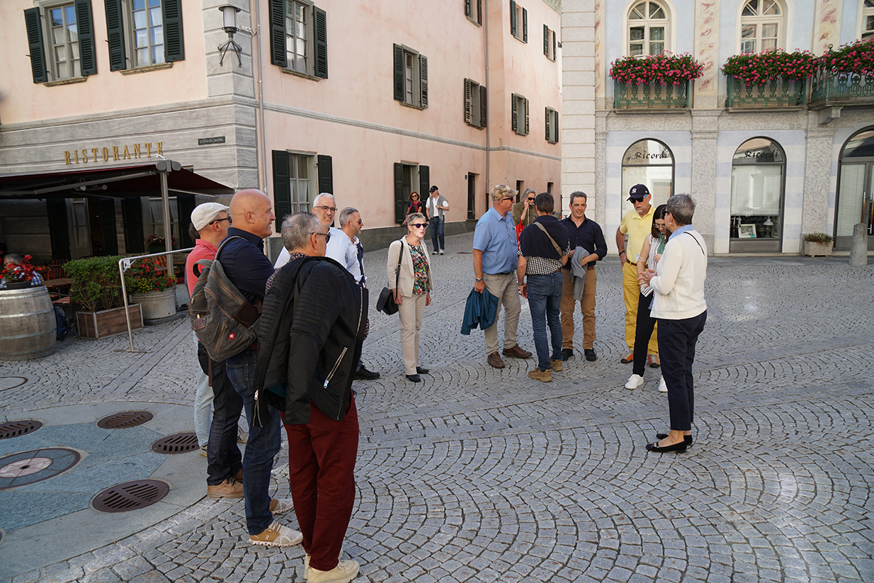 Interessante und abwechslungsreiche Führung durch Poschiavo.
