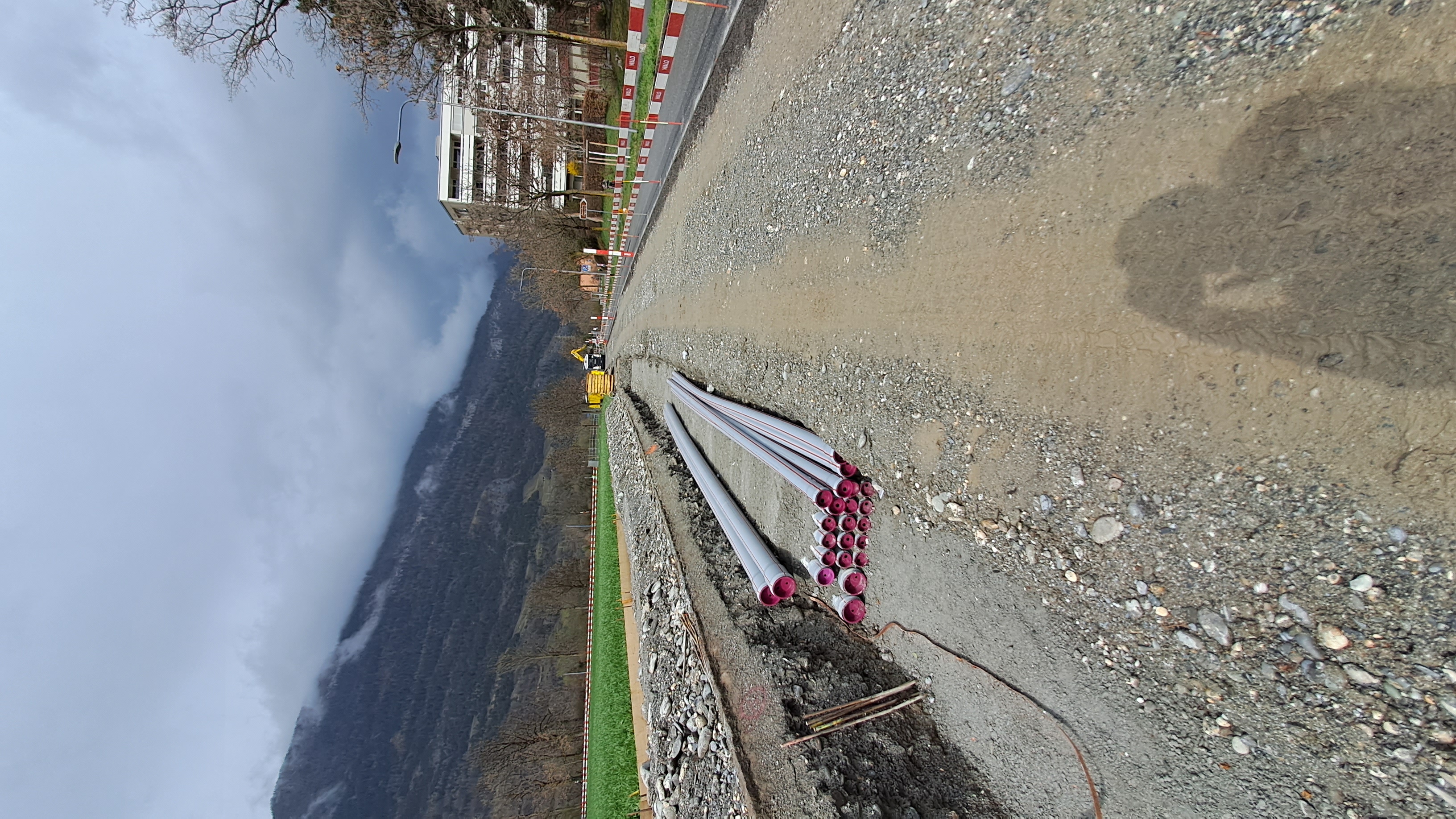 Bau neues EW-Trassee