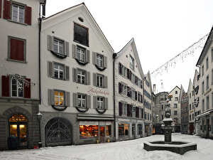 Wo die Obere Gasse und die Untere Gasse zusammentreffen. 