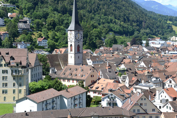 Teil der Churer Altstadt