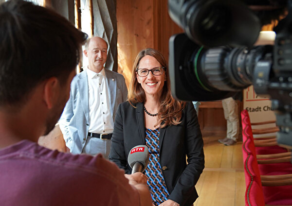 Medienkonferenz Rathaus Chur