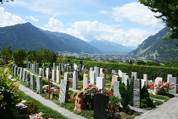 Der Friedhof Fürstenwald.