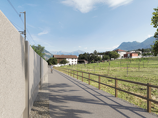Verlängerung Stampaweg Chur