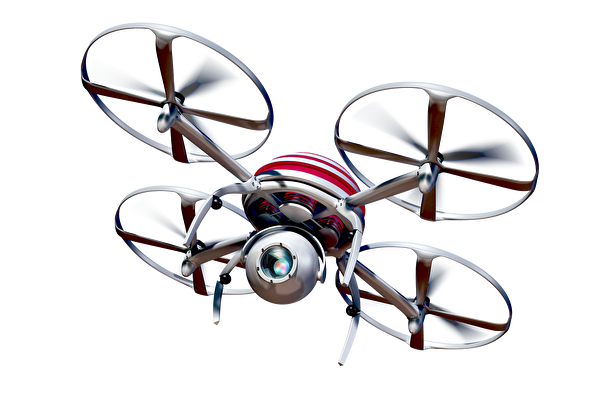 Image 3D d'un drone