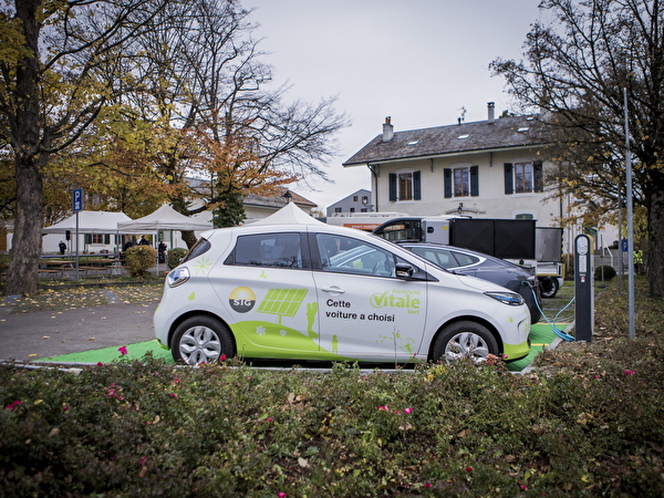 Parking pour véhicule électrique