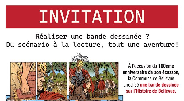 visuel flyer bande dessinée 