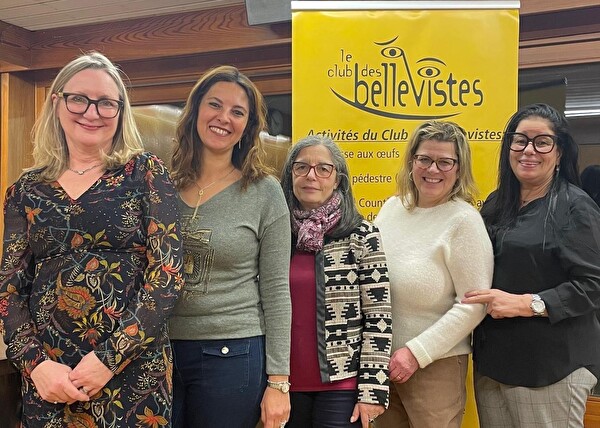 membres du comité du Club des bellevistes 