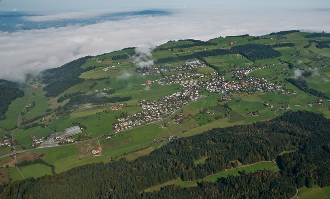 Luftbild Udligenswil und Umgebung