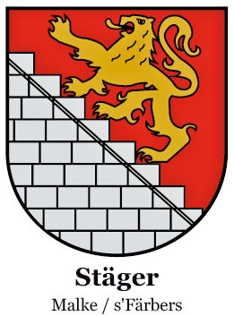 Wappen Stäger (Malke s Färbers)