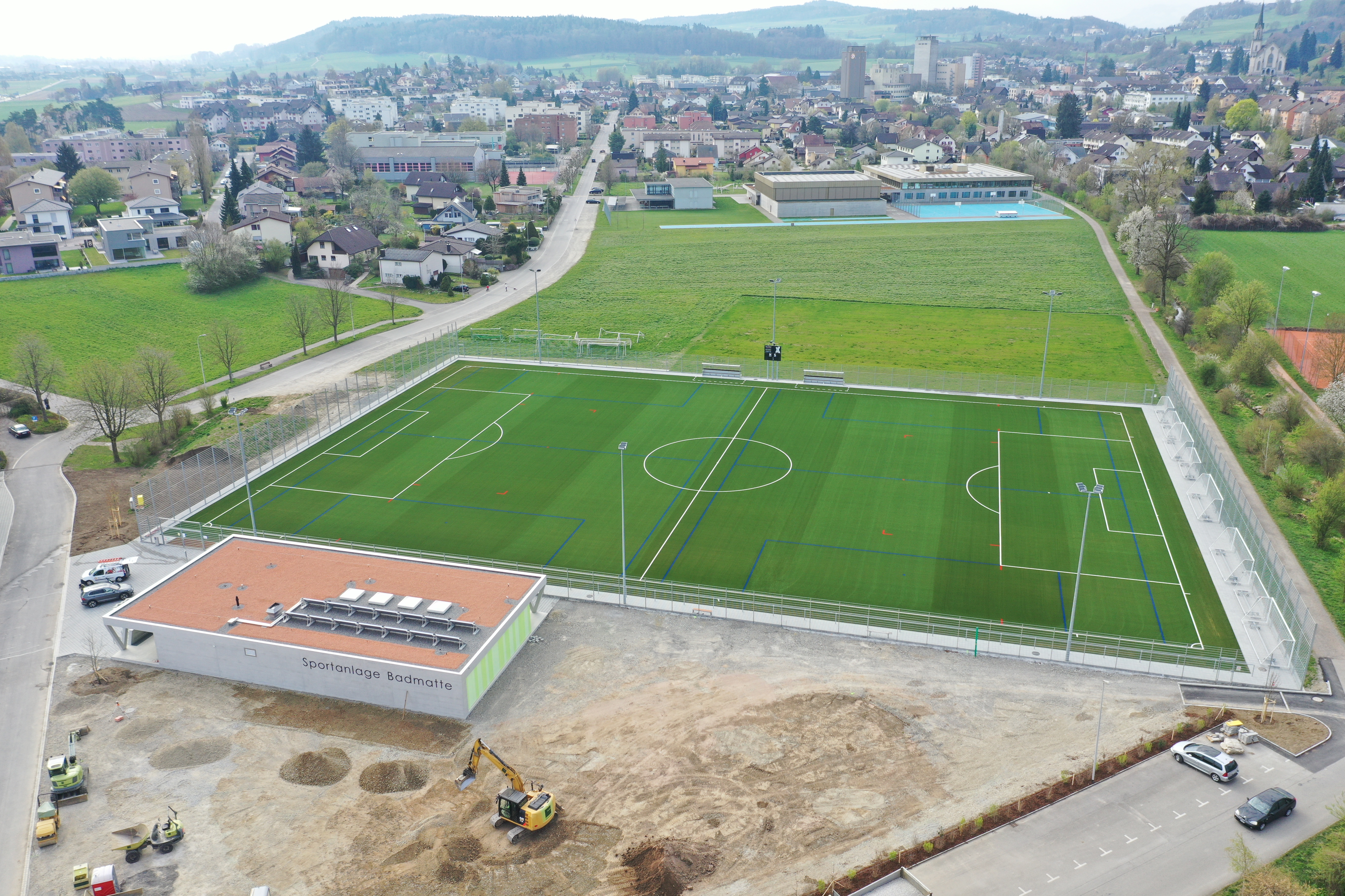 Stand der Bauarbeiten per April 2020