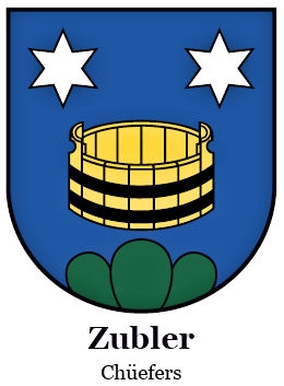Wappen Zubler (Chüefers)