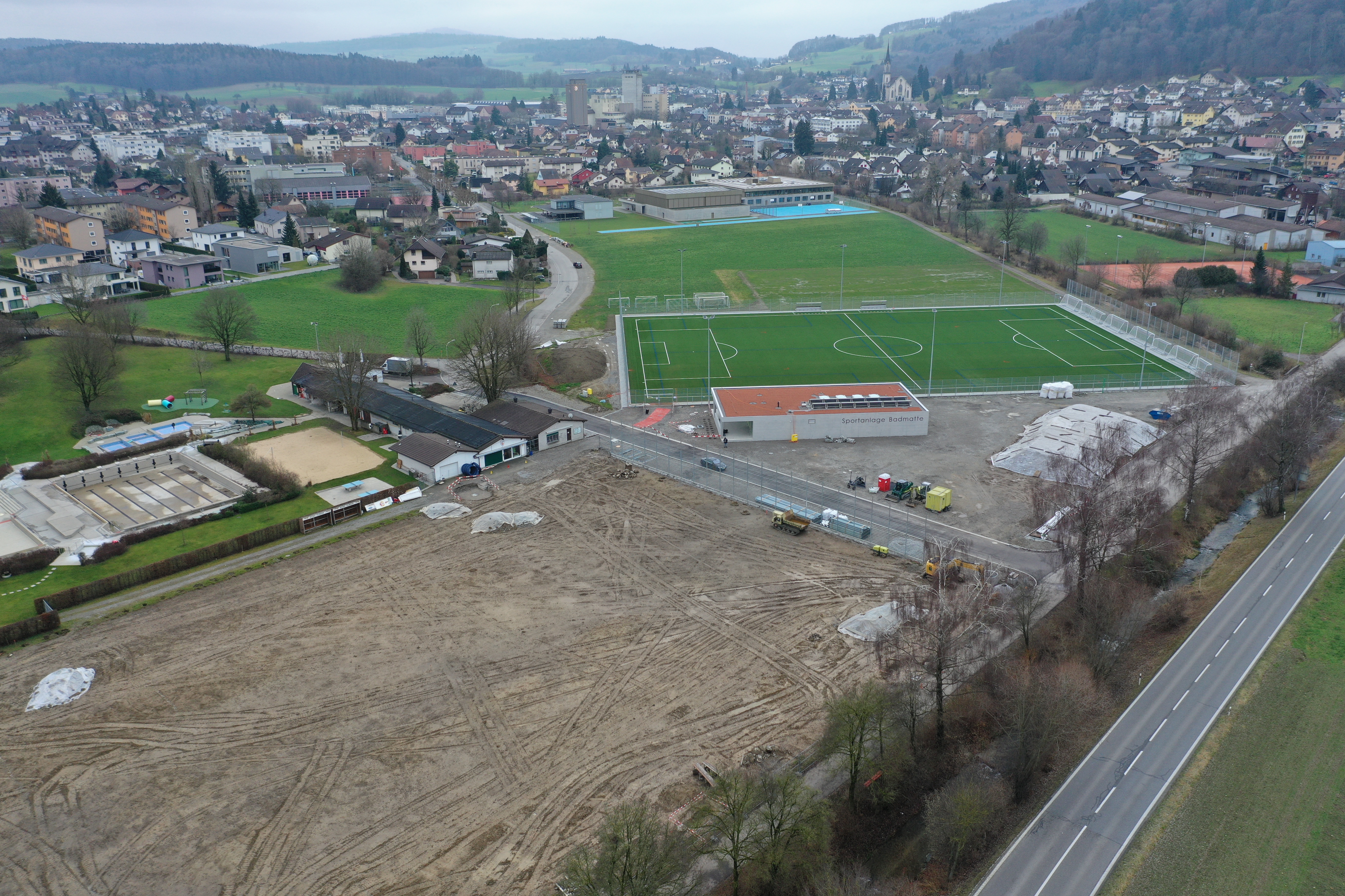 Stand der Bauarbeiten per Ende Dezember 2019
