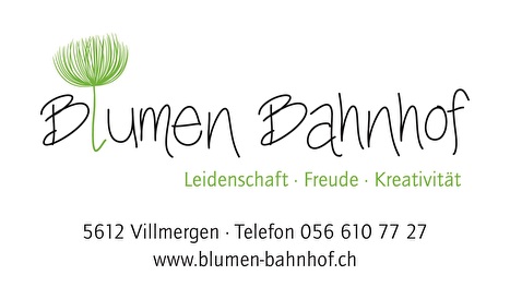 Logo Blumen am Bahnhof