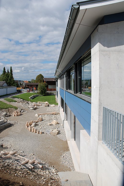 Der erweiterte Kindergarten Bündten.