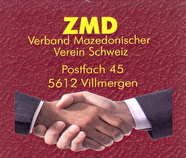 ZMD, Verband Mazedonischer Verein Schweiz