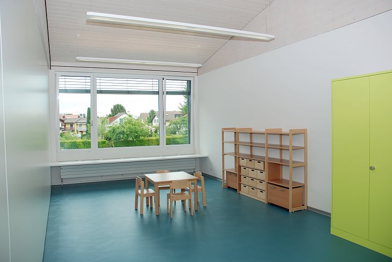 Der erweiterte Kindergarten Bündten.