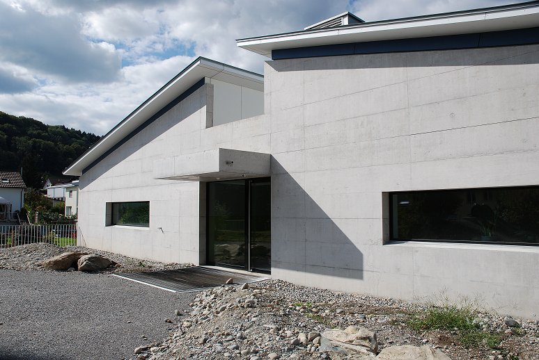 Der erweiterte Kindergarten Bündten.
