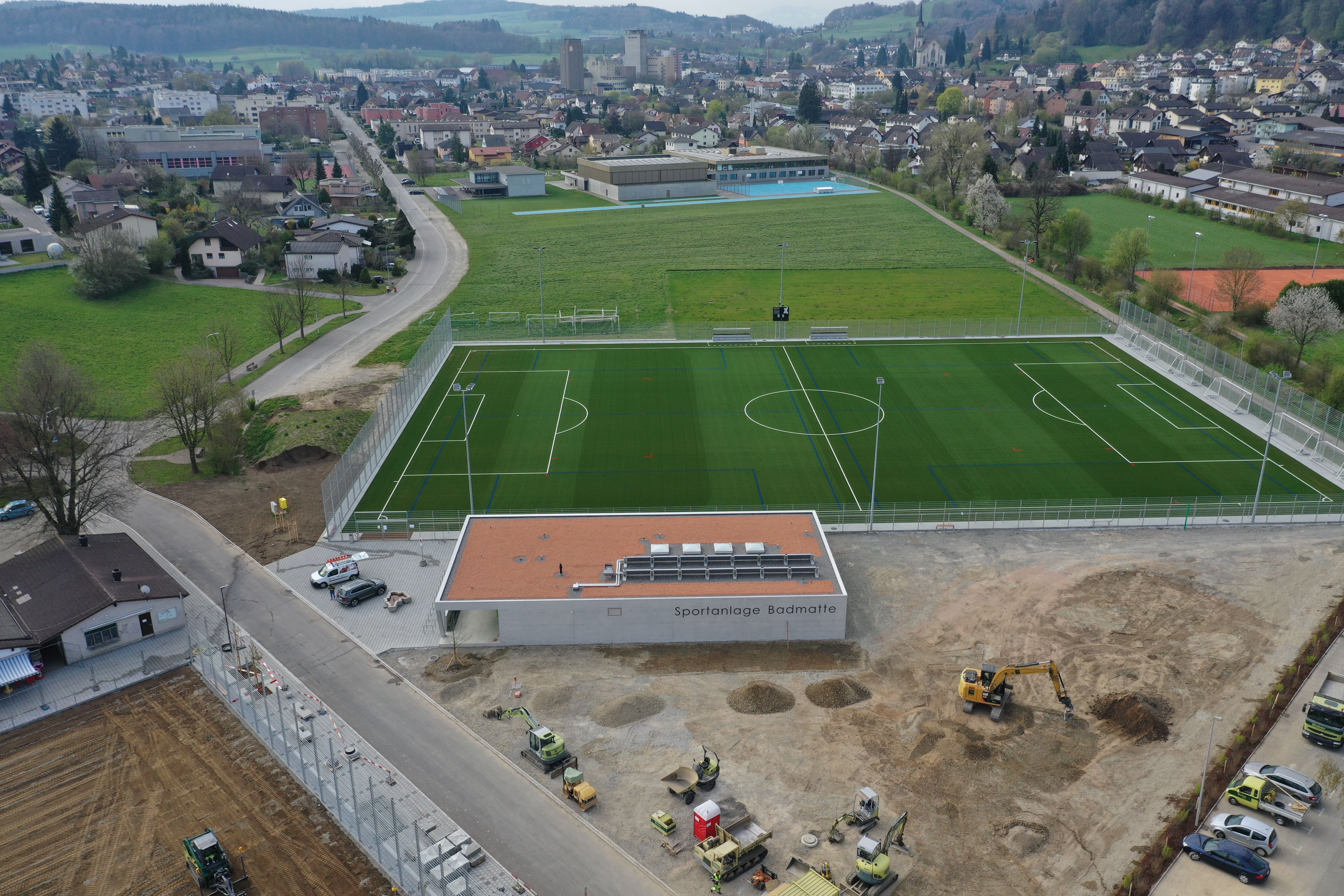Stand der Bauarbeiten per April 2020