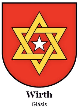 Wappen Wirth (Gläsis)