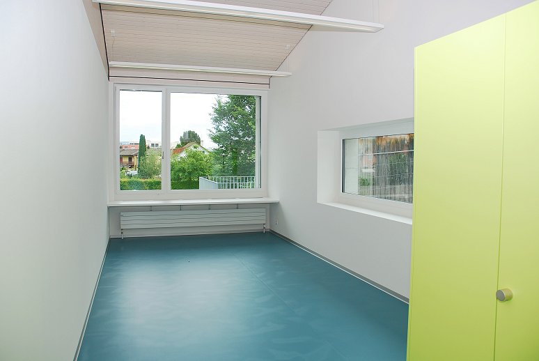 Der erweiterte Kindergarten Bündten.