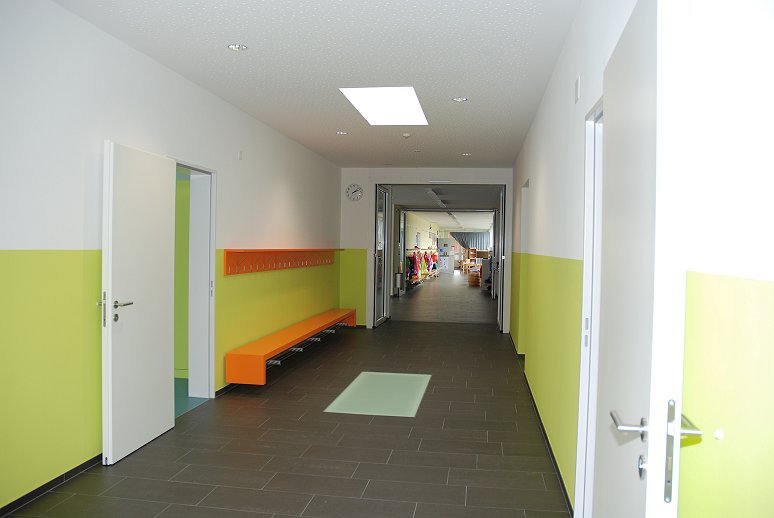 Der erweiterte Kindergarten Bündten.