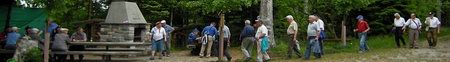 Seniorenvereinigung Schöftland und Umgebung beim Wandern