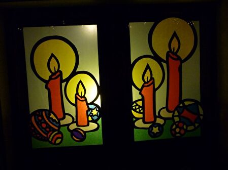 Adventsfenster - Symbolbild