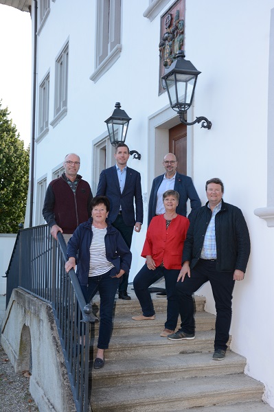 Gemeinderat Schöftland - Gruppenfoto mit Gemeindeschreiber