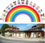 Spielgruppe Regenbogen - Logo und Kurslokal