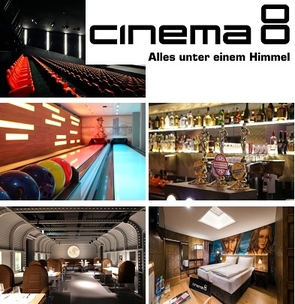 Cinema 8 - Logo und Impressionen
