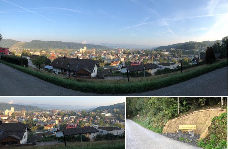<LINK https://www.schoeftland.ch/ortsplan/c/646522/239140>* Panorama Schöftland – Ruhebank / Ausblick vom Hubel im Ortsplan anzeigen *</LINK>