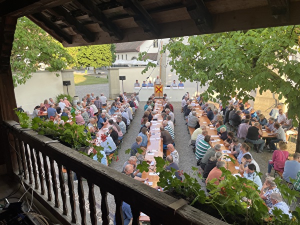 Einwohnergemeindeversammlung Schöftland; Schlosshof - Open Air
